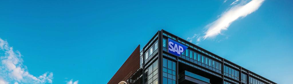 SAP Headquarters building logo sky